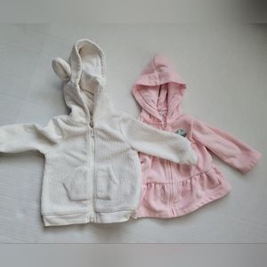 9 months baby girls hoodie sweaters
